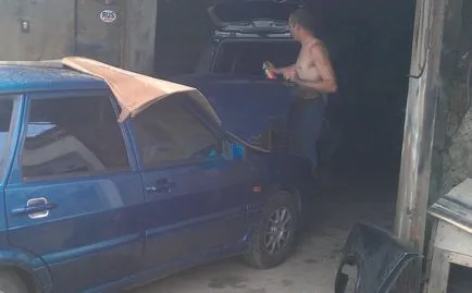 Rossz fiú motorháztető 2114 végül az én BZ jég megtört) a folyamat