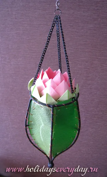 Lotus оригами как да се направи хартия и модули със снимки и видео