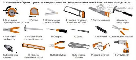Довършителни фасада сайдинг с ръцете си - монтаж на сайдинг на фасадата (схема)
