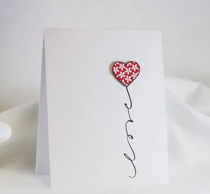 Пощенска картичка за Свети Валентин със собствените си ръце, пулс мода