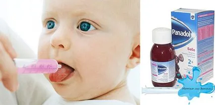 Panadol сироп за деца, инструкции за употреба, дозиране