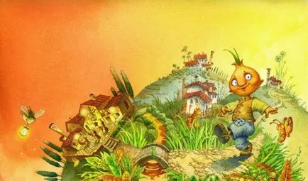 Герои приказка Chipollino