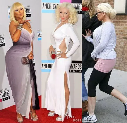 Пластична хирургия на Кристина Агилера (Christina Aguilera параметри) Пластична хирургия на Кристина Агилера