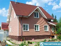 Изборът и комбинацията от цветове на сайдинг с покрив