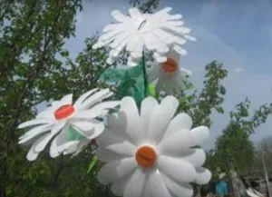 Изделия от пластмасови бутилки, за да дадат
