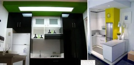 Таванът в кухнята - характеристики 7 типа (има протест) Таванът в кухнята - характеристики 7 типа