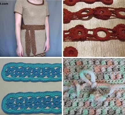 Колан с ръцете си
