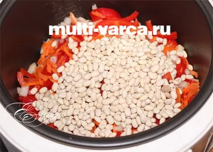 Fehér bab csirke multivarka