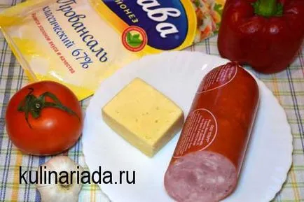 Салата с чушки и домати kulinariada
