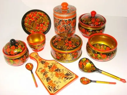 Khokhloma живопис