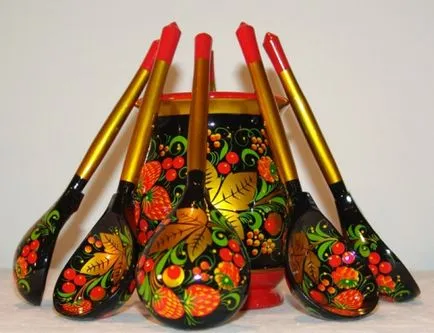 Khokhloma живопис
