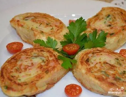 Rolls на питка с картофи - стъпка по стъпка рецепта със снимки на