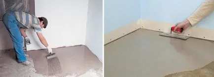 Замазки за дюшеме с ръцете си (шпакловка за дюшеме) Замазки за дюшеме с ръцете си