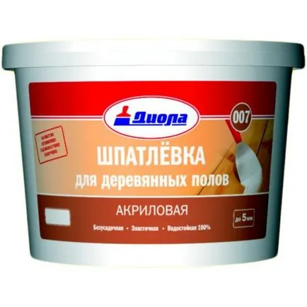 Шпакловка Дървен под избере материал и прилагат
