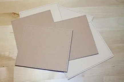 Scrapbooking албум за новородено бебе със собствените си ръце - едно момче и едно момиче