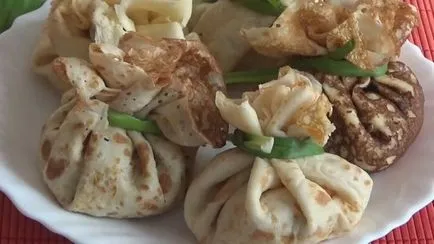 Palacsinta csirke recept lépésről lépésre fotók, töltelék sajttal, csirkehús, hús filé,