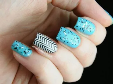 Turquoise körömlakk friss trend idén nyáron
