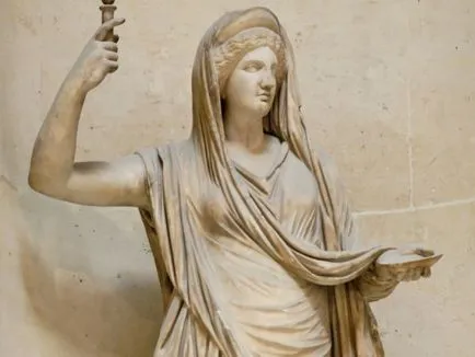 Istennője az ókori Görögország (fotó), a Héra istennő, a harcos istennő Athena, a szerelem istennője Aphrodité