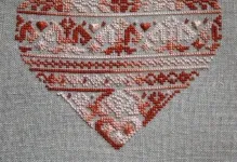 Схема на кръстат бод кръст безплатни салфетки Великден, бродерия за Великден изтегляне, стил