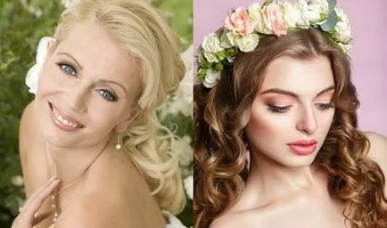 Сватба грим за булката, сватба грим снимка грим за сватбата