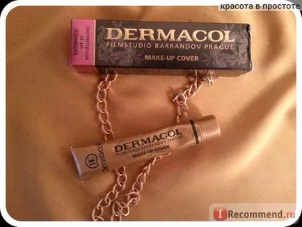 dermacol Фондация - «скрие всичко пъпки, пъпки, зачервяване