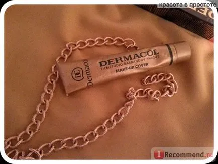 dermacol Фондация - «скрие всичко пъпки, пъпки, зачервяване