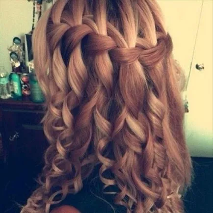 Тройна маша коса снимка коса прави с негова помощ