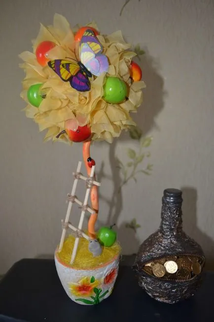 Topiary за Великден с ръцете си