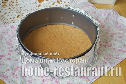 Изварата чийзкейк рецепта у дома със снимка