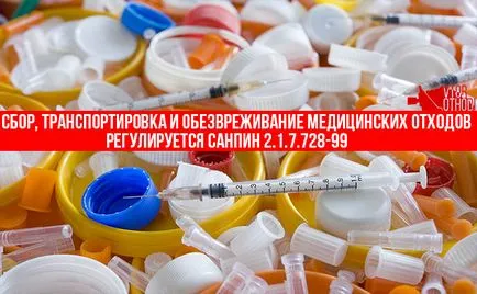 Извозване на медицински отпадъци събиране, класифициране и правила