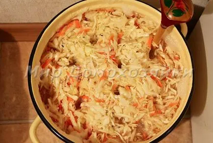 Delicious кисело зеле семейна рецепта, световните съпруги