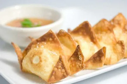 Wonton рецепта със снимка