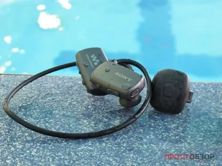 Водоустойчив mp3 плейър Sony NWZ-уокмен ws613 за активни спортисти