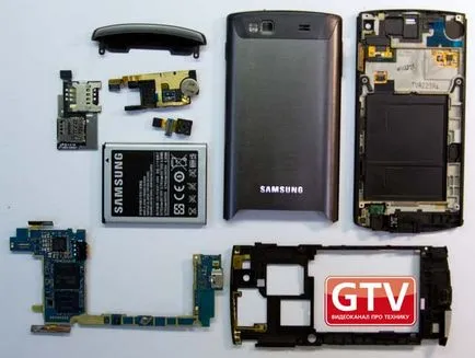 Аутопсията Samsung Wave 3 s8600 технически преглед с откриването (s8600) Откриване Samsung Wave 3 s8600 технически преглед с отвор