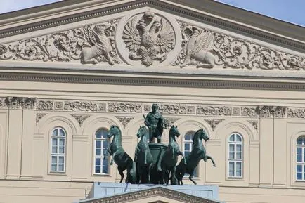 Nagy színház, ahol a történelem, a Bolsoj Színház