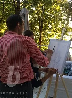 Арт майсторски клас в Москва №1, BUENO Arte
