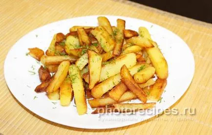 Пържени картофи - снимки рецепти