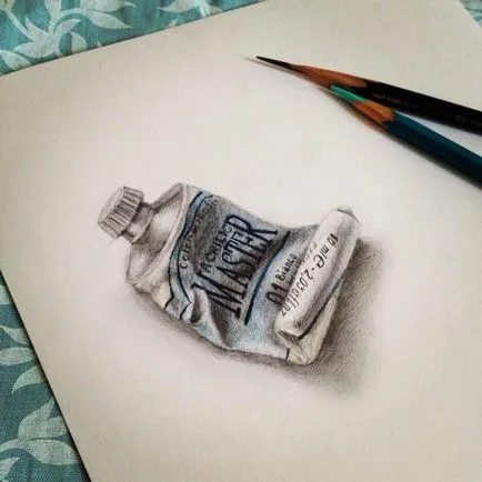 100 най-добри идеи 3D рисунки върху хартия с молив в снимката