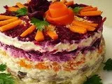 15 начина да украсят салатата - херинга под шуба - вкъщи ресторант (за украса) 15 начина да украсят салатата - херинга под шуба - вкъщи ресторант