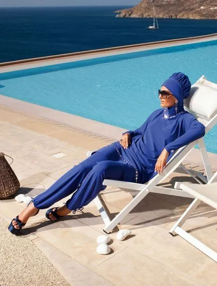 13 мюсюлмански бански преглед burkini снимка (Муслим) 13 мюсюлмански бански преглед burkini Фото