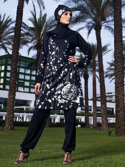 13 мюсюлмански преглед бански burkini снимка (мюсюлмански бански burkini снимка) 13 мюсюлмански бански преглед burkini Фото