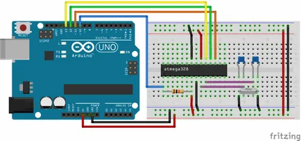 Arduino с ръцете си - скариди, роботиката клас