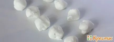 Boutonniere a vőlegény a kezüket