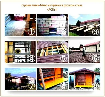 Olcsó fürdő, hogyan kell építeni olcsón és hatékonyan saját kezűleg