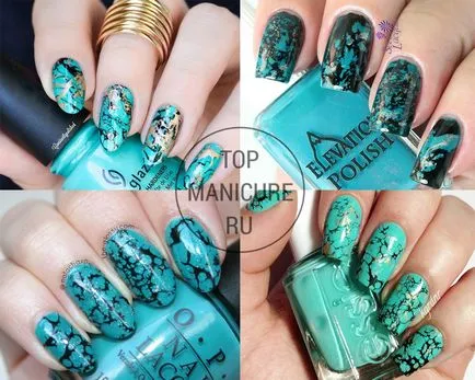 Turquoise лак за нокти - 38 свежи идеи
