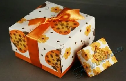 Кенди кутии за сватбата със собствените си ръце (снимка)