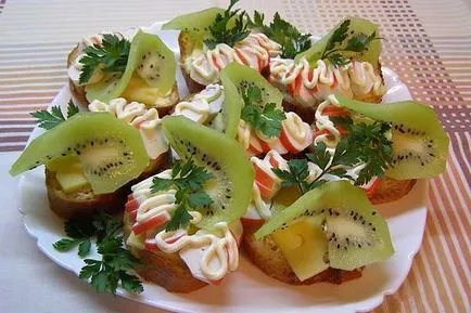 Сандвичи на почивка маса рецепти със снимки