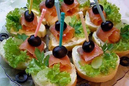 Сандвичи на почивка маса рецепти със снимки