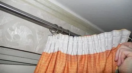 Hogyan kell varrni Függöny szalag tüll Hogyan kell varrni Függöny szalag tüll