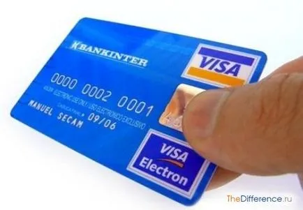 Mi a különbség a Visa Electron